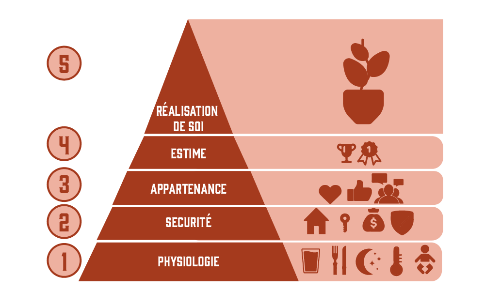 La pyramide de Maslow -  Comprendre la hiérarchie des besoins humains